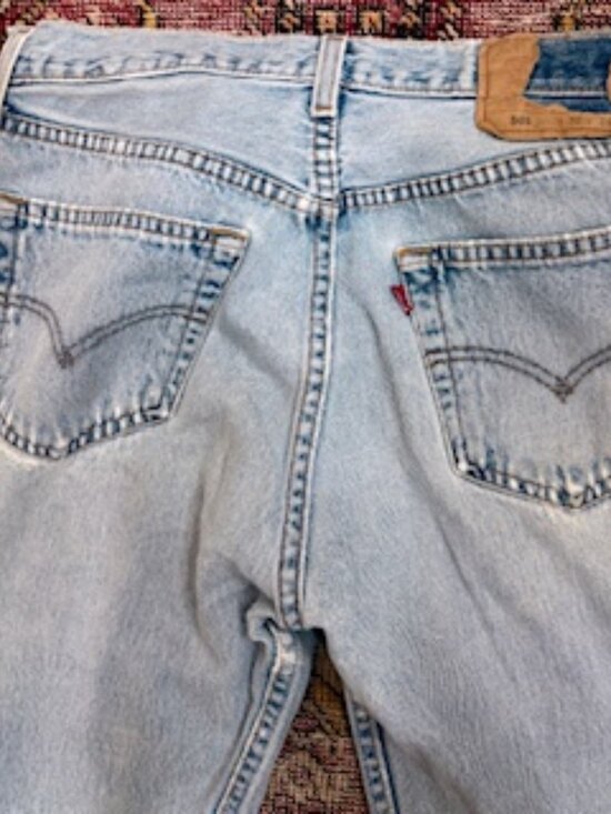 Denim - Levi's Vintage Jeans 32x34 For Women Jan 1993 SF factory